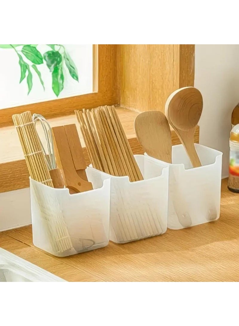 LDQ Set of 5 Refrigerator Organizers – Sealed Stackable Food Storage Containers with Lids for Produce – Durable Fridge Storage Bins for Freshness - Image 3